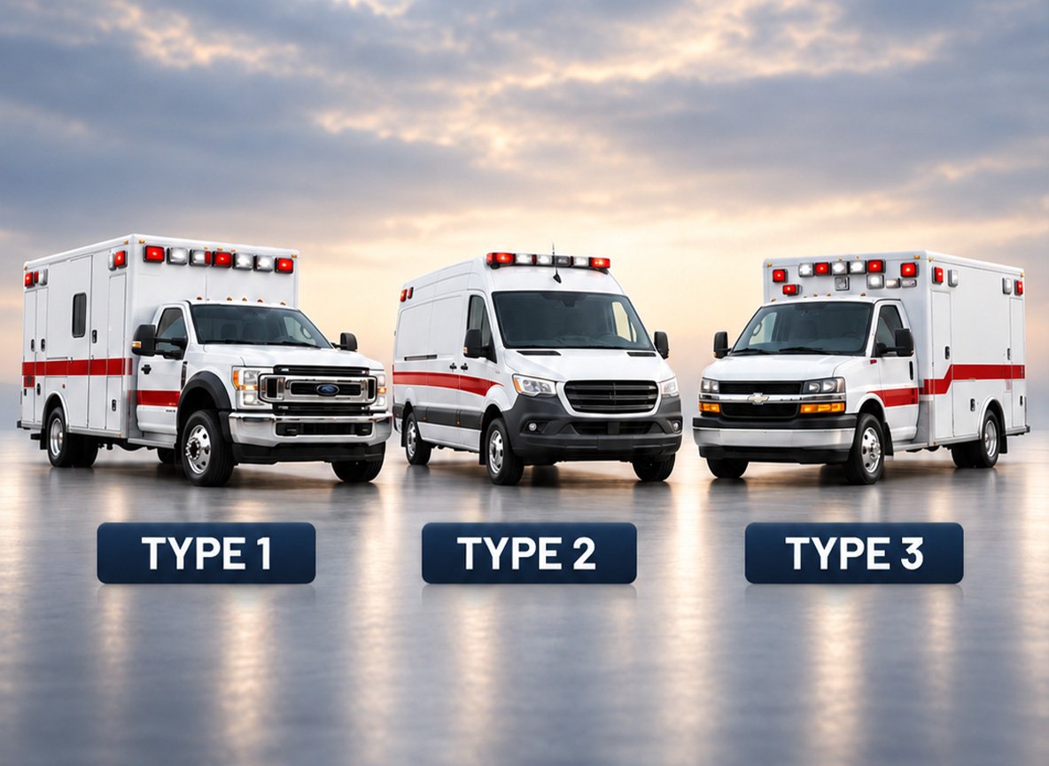 Ambulance Types 1-2-3 Guide